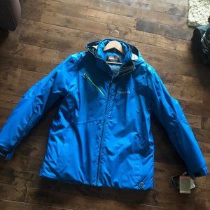 Men's XL Karbon Graphite Alpha Jacket Brand new with tags